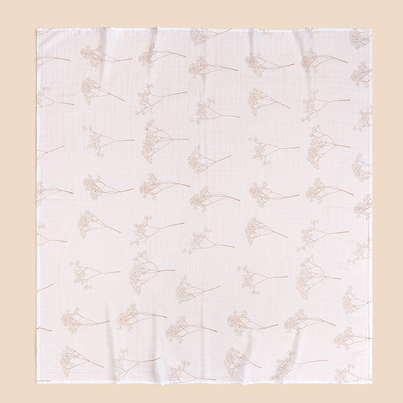 Soft Cotton Muslin Swaddle Blanket kalsten