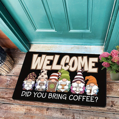 Festive Holiday-Themed Welcome Mat Acalora