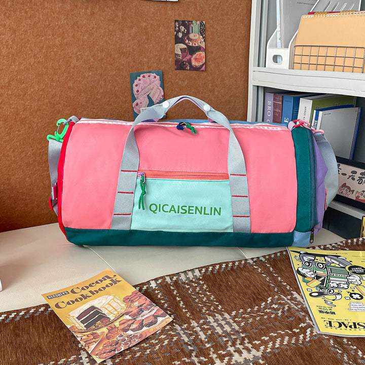 Sporty Fitness Duffel Bag with Multiple Compartments Kalsten
