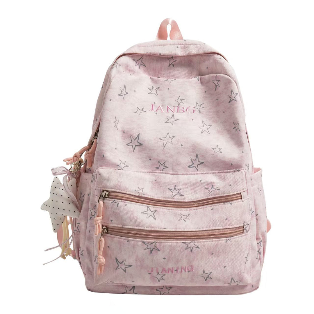 Star Print Casual Backpack Kalsten