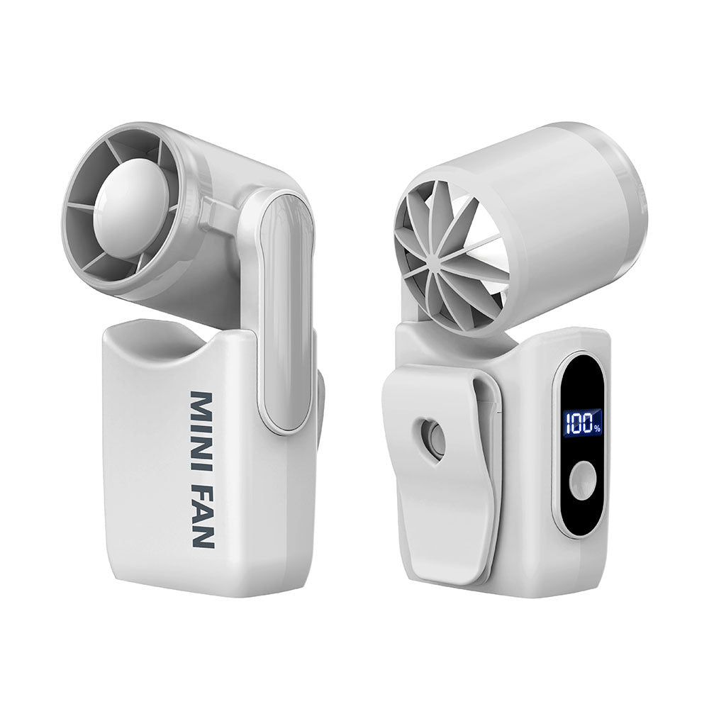 Women's Portable Mini Fan with Adjustable Airflow and LED Display Kalsten