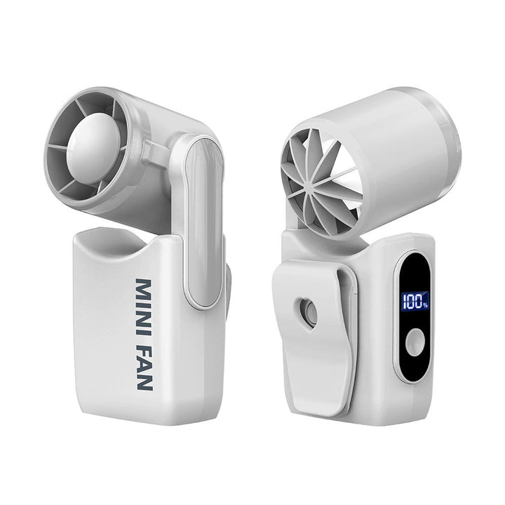 Women's Portable Mini Fan with Adjustable Airflow and LED Display Kalsten