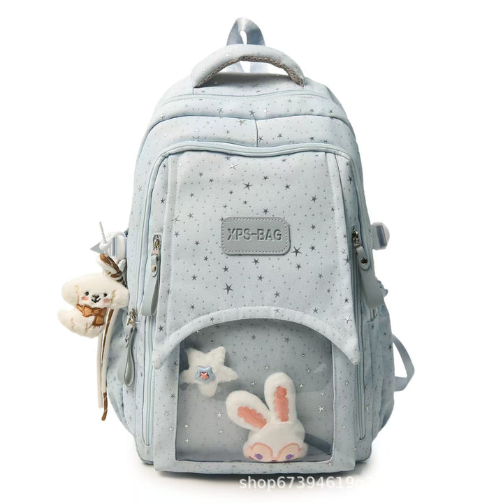 Whimsical Star-Patterned Backpack Kalsten