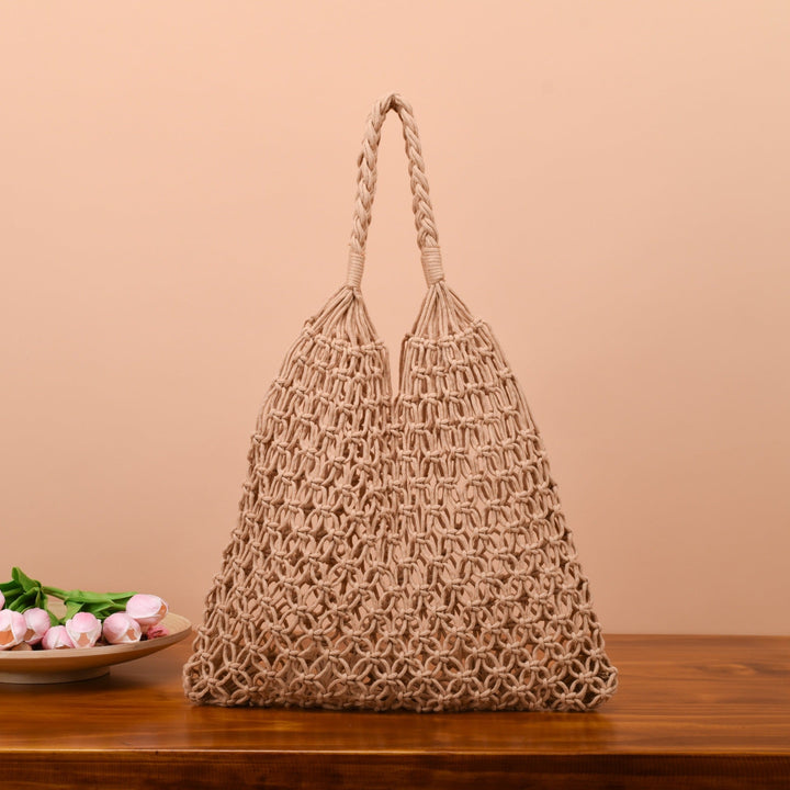 Handcrafted Mesh Bag Kalsten