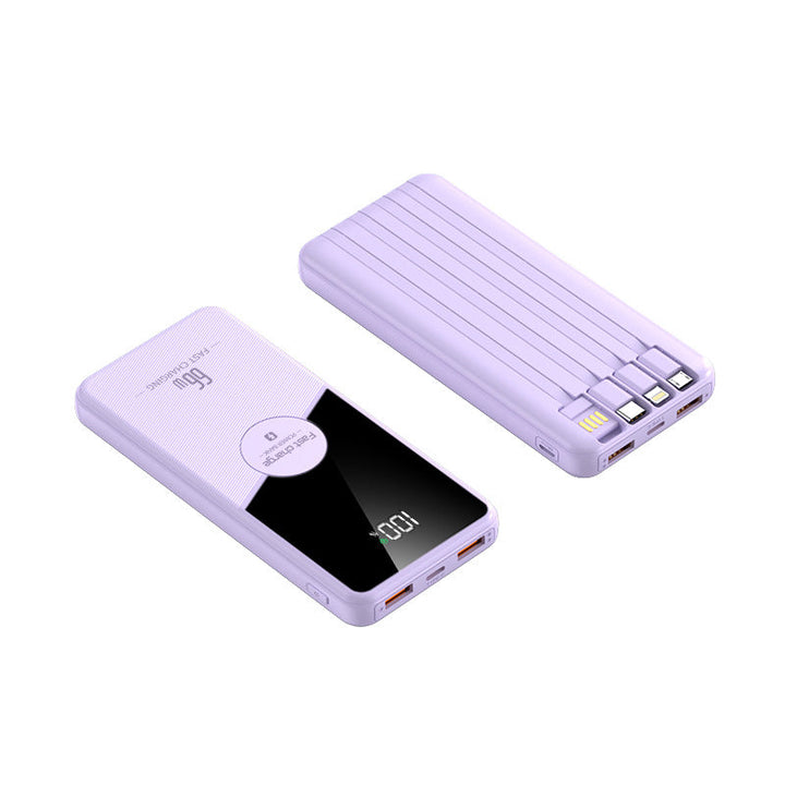 Powerbank with Integrated Digital Charging Display and Fast Charging Function Kalsten