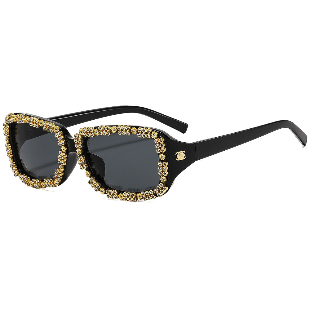 Ladies sunglasses with glamorous rhinestone frame Kalsten