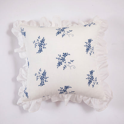 Decorative Ruffled Throw Pillow