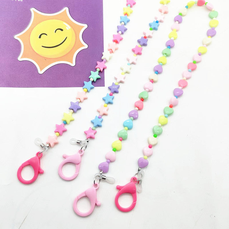 Playful necklace with heart pendants Kalsten