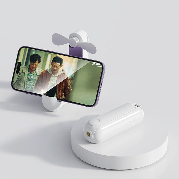 Women's portable smartphone fan with integrated power bank function Kalsten