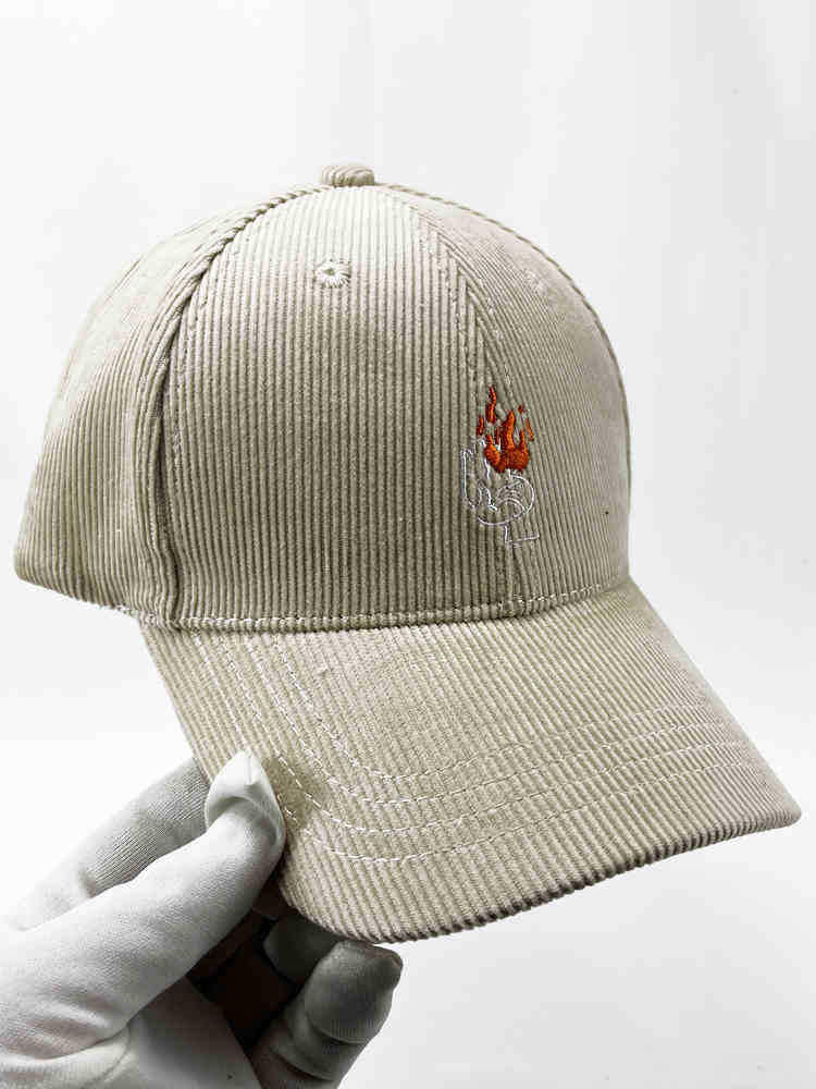 Men's Corduroy Graphic Baseball Cap Kalsten