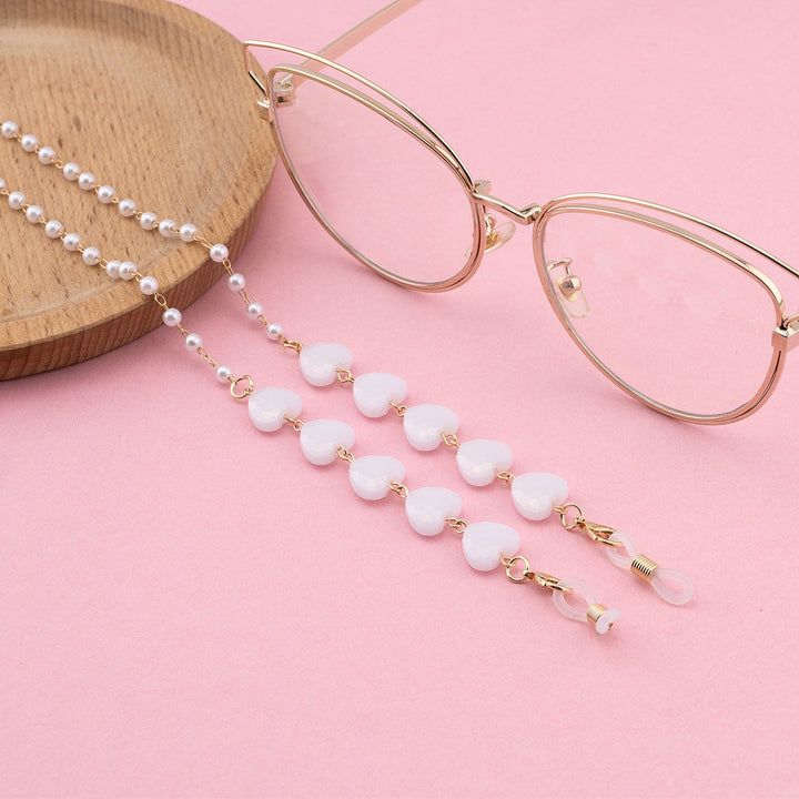 Heart Beaded Eyewear Chain Kalsten