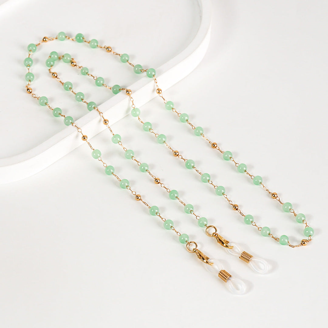 Beaded Eyewear Retainer Chain Kalsten