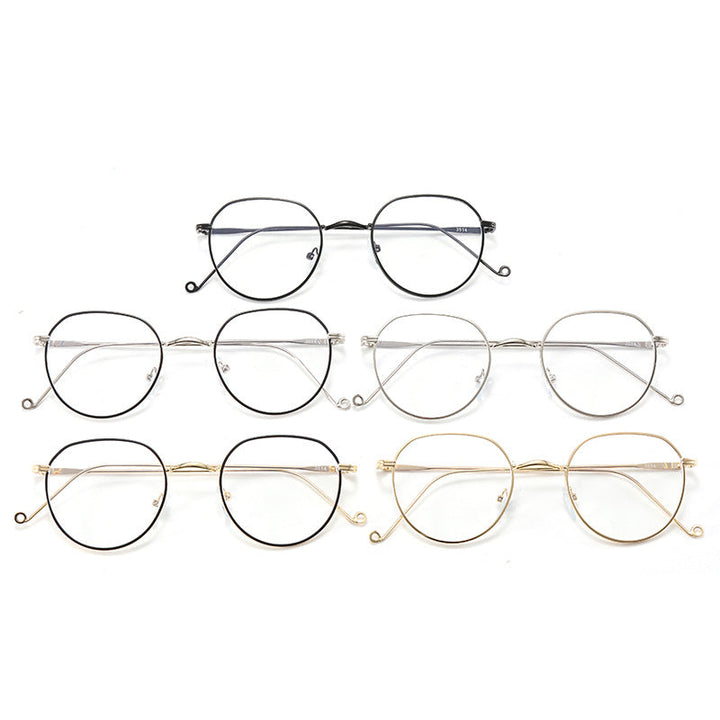 Ladies fashionable glasses with elegant oval frame shape Kalsten
