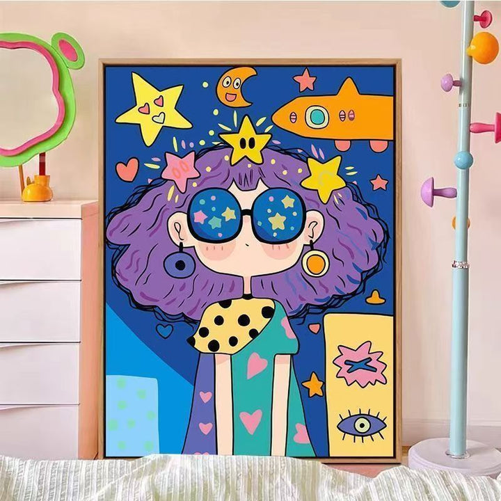 Colorful Abstract Canvas Art Kalsten
