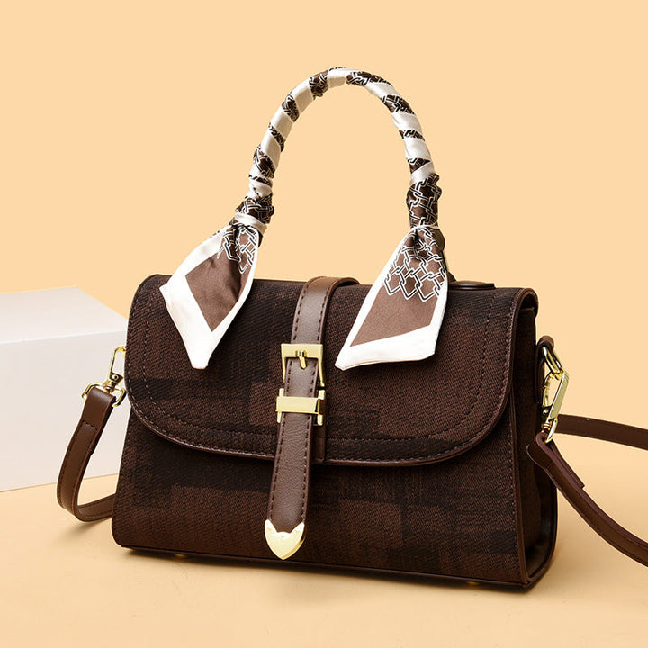 Decorative Scarf Accent Handbag Kalsten