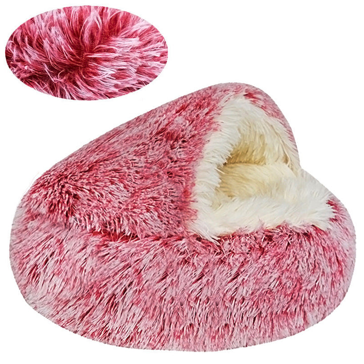 Cozy Plush Dog Bed