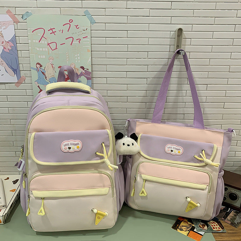 Multi-Functional Plush School Backpack Kalsten