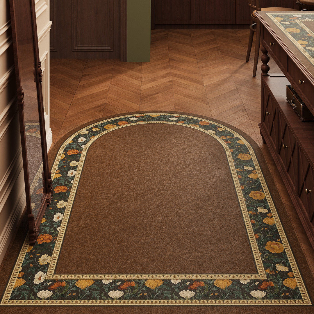 Decorative Floral Area Runner