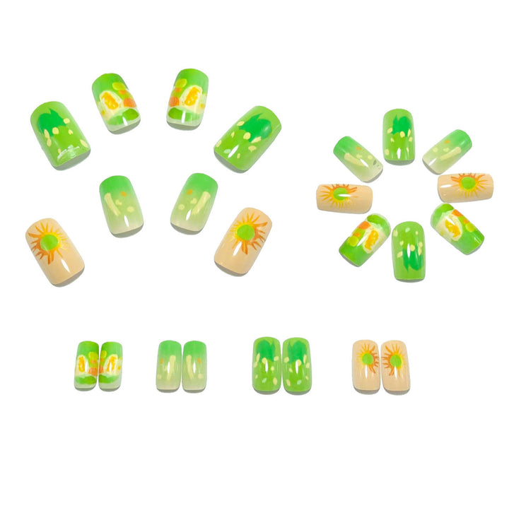 Artificial Nails in Lively Fruit Design Kalsten