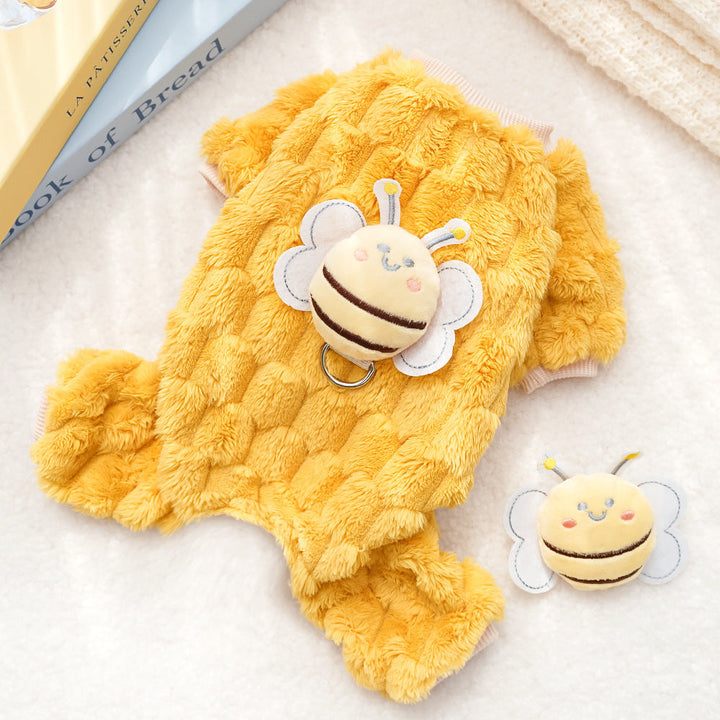 Plush Animal-Themed Pet Pajamas Dog Bed