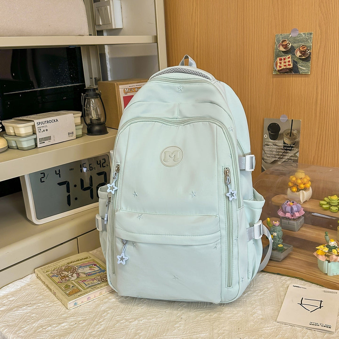 Cute Embellished School Backpack