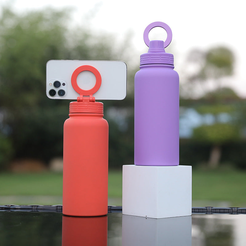 Women's resealable drinking bottle with ergonomic design Kalsten