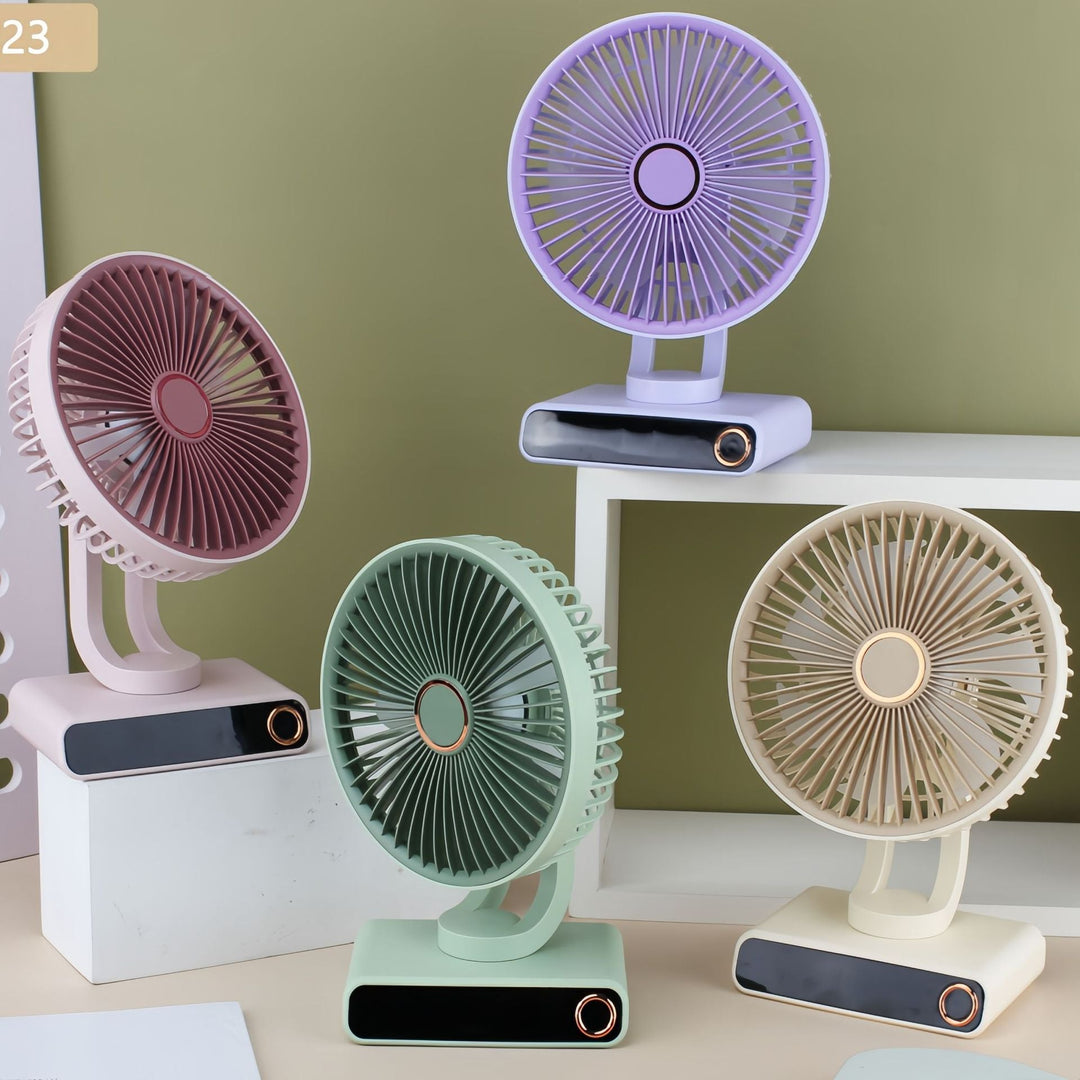 Women Portable Table Fan with Multifunctional Design Kalsten