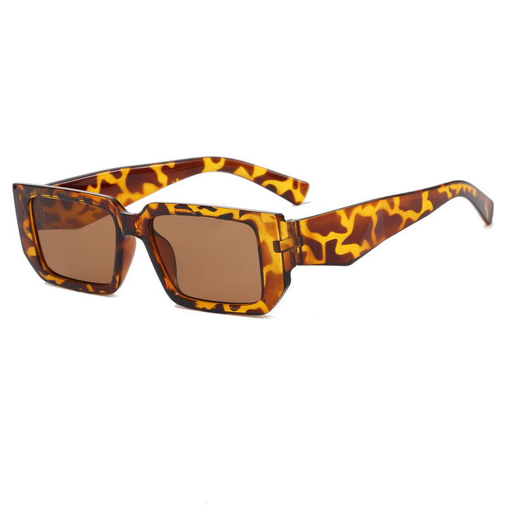 Women's Fashion Rectangular Sunglasses with Fancy Frame Kalsten