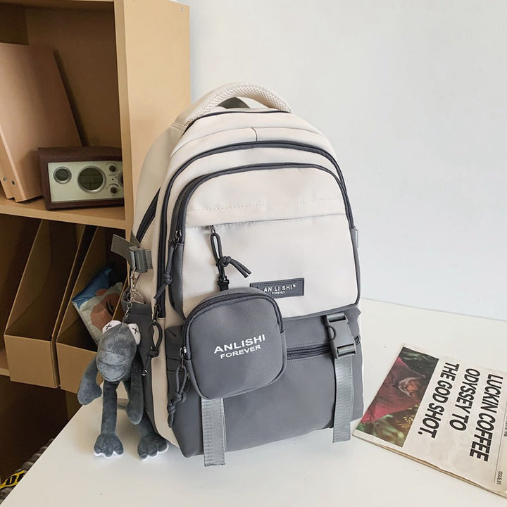 Practical Multi-Pocket School Backpack