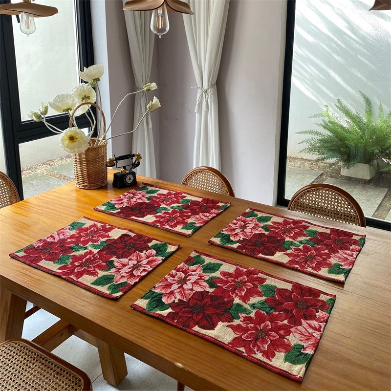 Festive Holiday-Themed Table Placemat