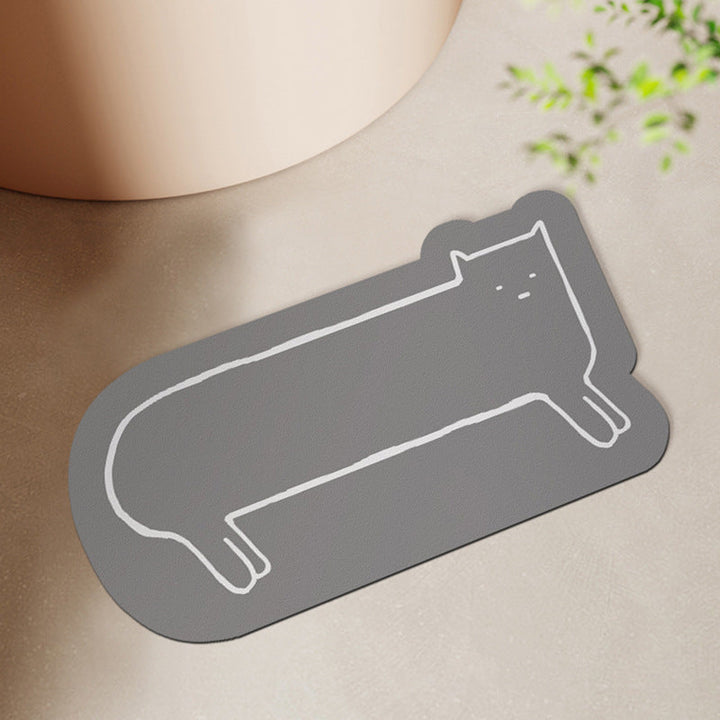 Round Bath Mat Kalsten