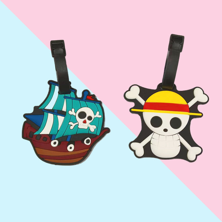 Unisex Luggage Tag in Pirate Ship Design Kalsten