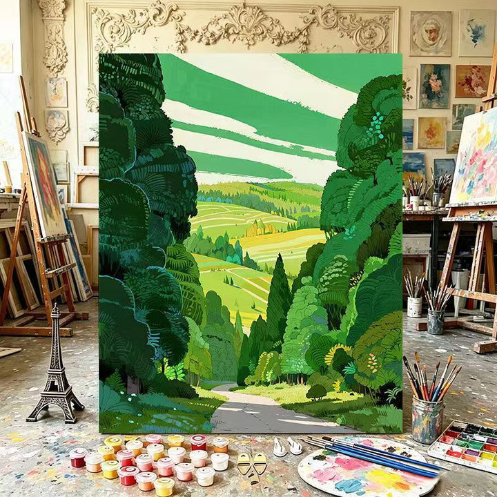 Scenic Nature Landscape Canvas Art Kalsten