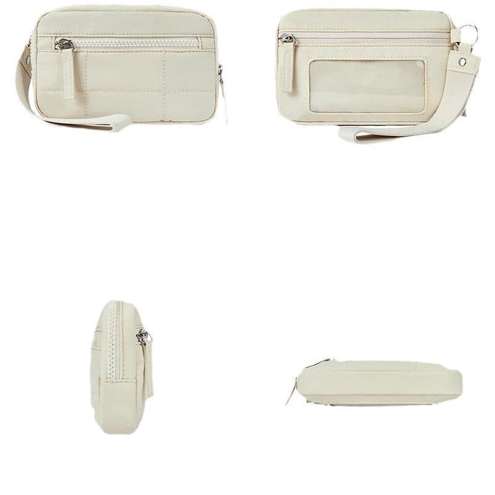 Practical wrist bag with zipper pockets Kalsten