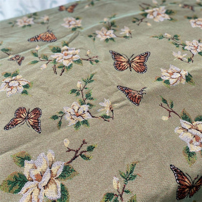 Birds and Leaves Decorative Table Runner