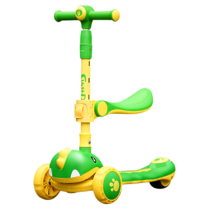 Animal-Themed Lean-to-Steer Kick Scooter Kalsten