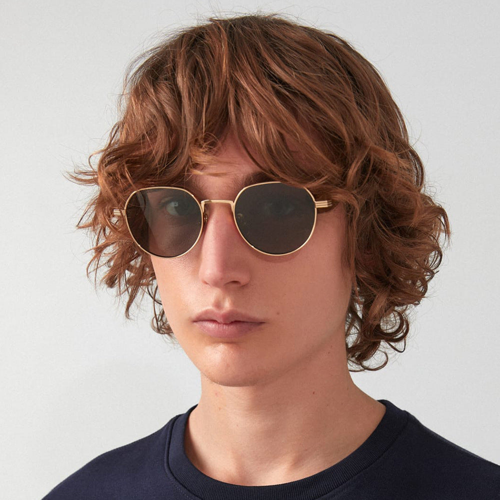 Women's Stylish Round Designer Sunglasses Kalsten