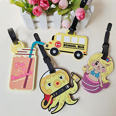 Unisex Mermaid Character Luggage Tag Kalsten