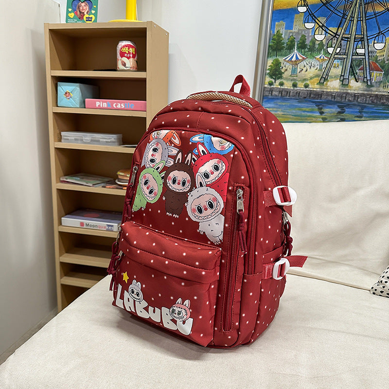 Children's Cute Character Design School Backpack