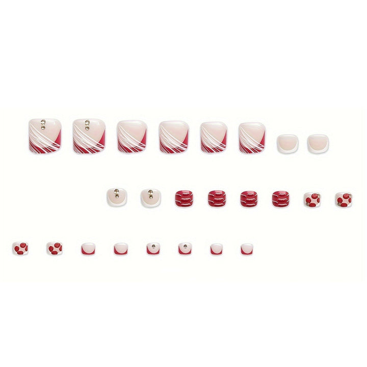 Decorative Rhinestone Pedicure Set Kalsten