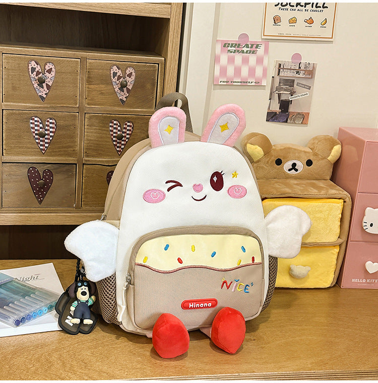 Cute Animal Character School Backpack