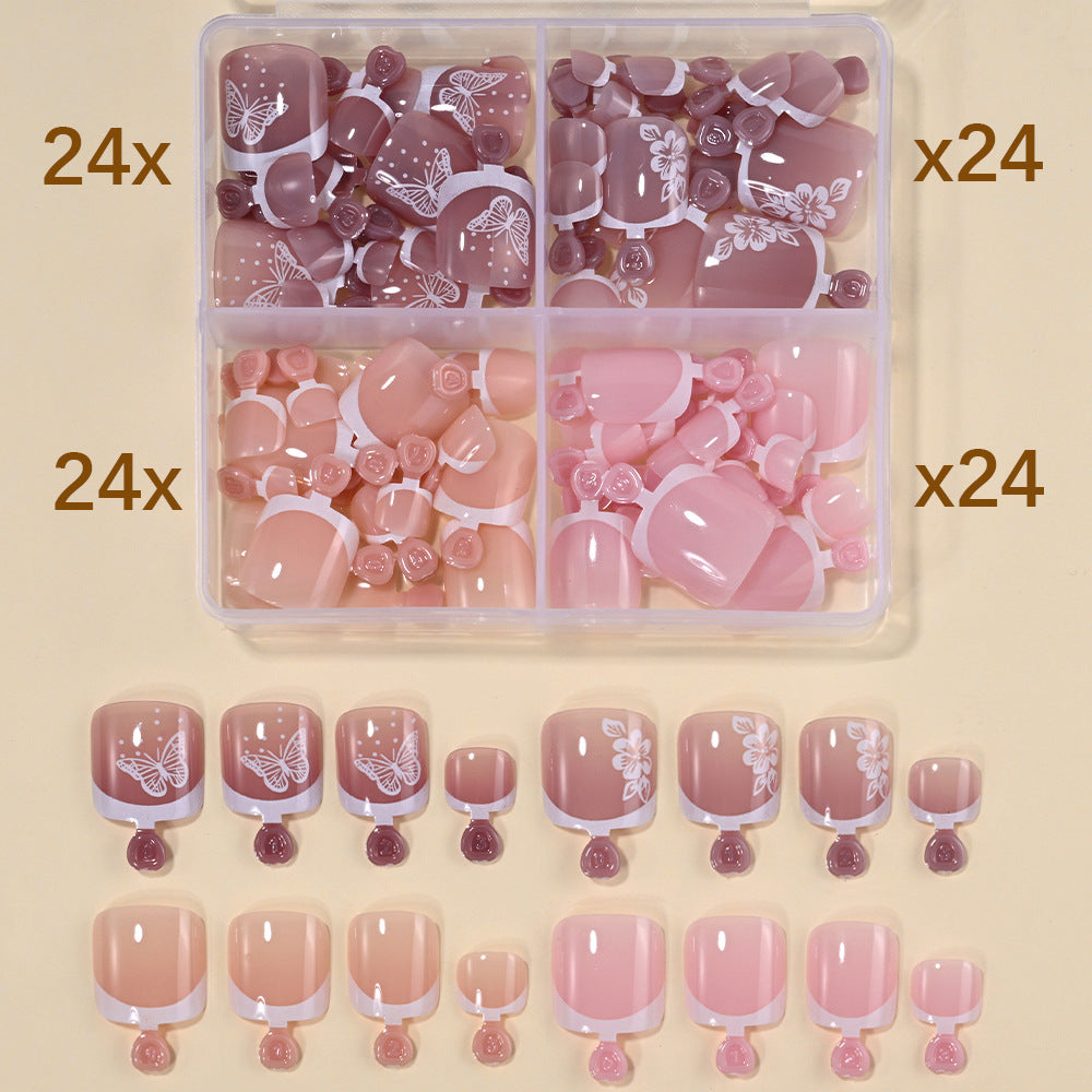 Variety Press-On Nail Tips Set Kalsten