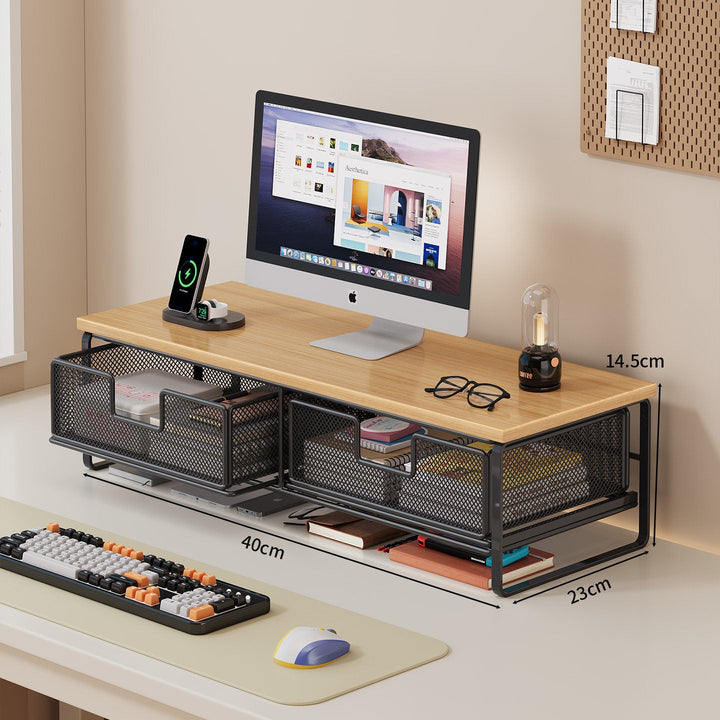Multi-Functional Wire Mesh Desktop Organizer Kalsten