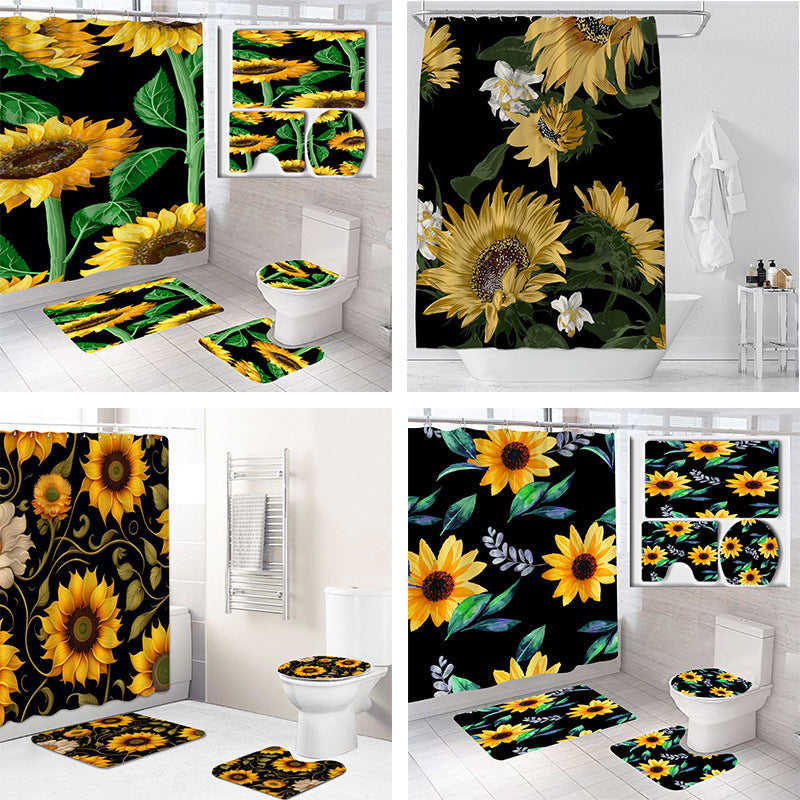 Floral Theme Bathroom Décor Set Kalsten