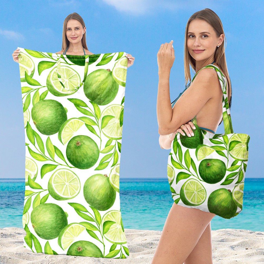 Tote bag with integrated towel Kalsten