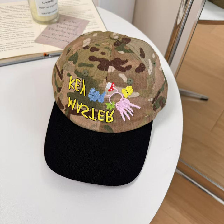 Men's Vintage-Inspired Distressed Baseball Cap Kalsten