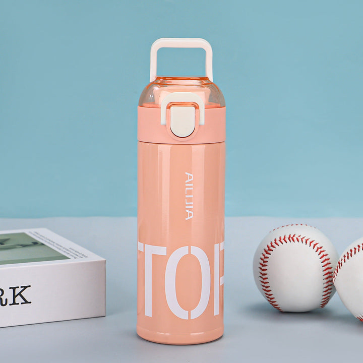 Women's Innovative Drink Bottle with Flip Top Closure Kalsten