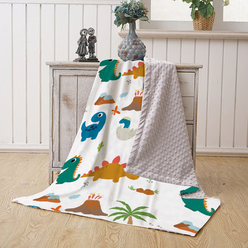 Women’s cuddly blanket in dinosaur design Kalsten
