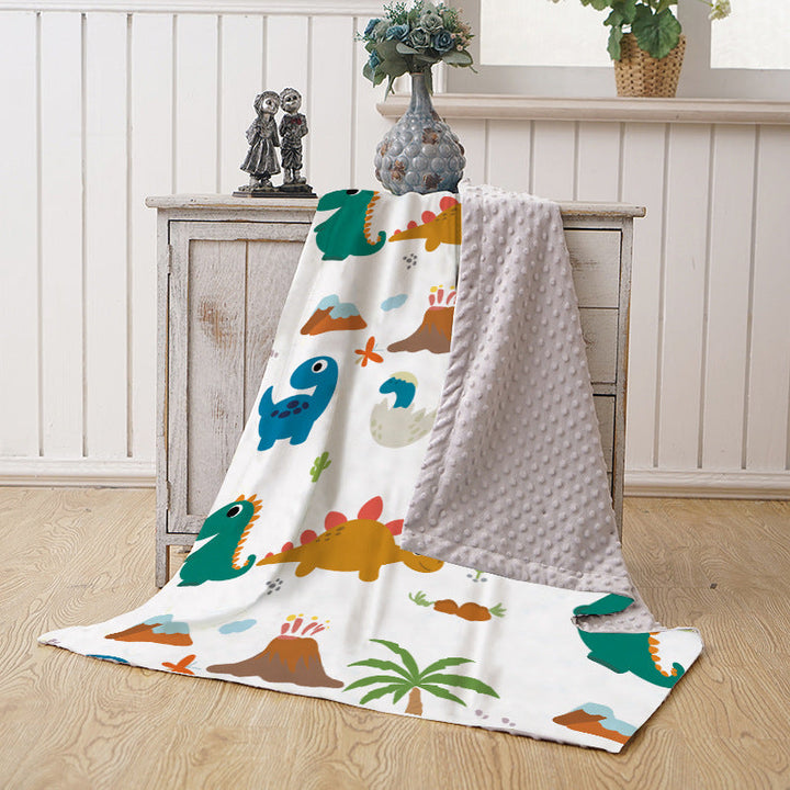 Women’s cuddly blanket in dinosaur design Kalsten