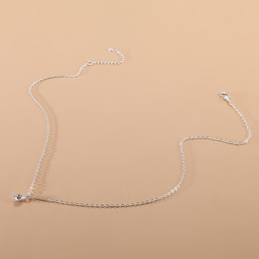 Minimalist Adjustable Chain Necklace Kalsten